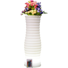 Techly I-LED FLOWERPOT virágcserép Fehér Műanyag 1 db (I-LED FLOWERPOT) kerti tárolás