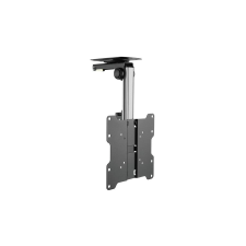 Techly ICA-CPLB-222 TV mount/stand 94 cm (37") Black, Silver tv állvány és fali konzol