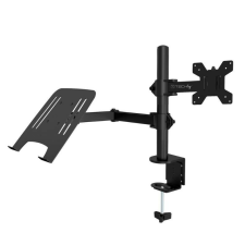 Techly ICA-LCD 174NB asztali TV konzol 81,3 cm (32") Fekete tv állvány és fali konzol