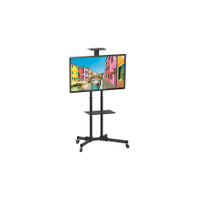 Techly ICA-TR16T signage display mount 177.8 cm (70") Black tv állvány és fali konzol