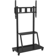 Techly ica-tr30 gurulós, padló, 55-100" lcd kijelzőhöz, állvány tv állvány és fali konzol
