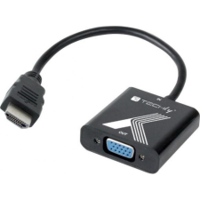 Techly IDATA HDMI-VGA2P videó konverter 1920 x 1200 pixelek (IDATA HDMI-VGA2P) kábel és adapter