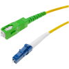 Techly ILWL D9-MAL-050TY InfiniBand és száloptikai kábel 1 M LC SC LC/SC Sárga (TLY_620539)