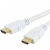 Techly monitor kábel, HDMI-HDMI M/M 1.4 Ethernet 3D 4K, 2m, fehér