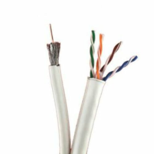 TECHNETIX CAT6 UTP Hálózati Kábel Egyik Sem - Egyik Sem 100 m Fehér kábel és adapter