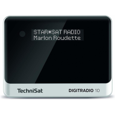 Technisat DIGITRADIO 10 C Rádió Fekete/Ezüst (0000/3945) rádió