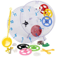 Techno line Falióra építőkészlet, 20 x 3,5 cm, Techno Line kids clock (Model kids clock) falióra