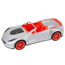 Technok Cabrio sportkocsi, (6115) Technok, szürke autópálya és játékautó