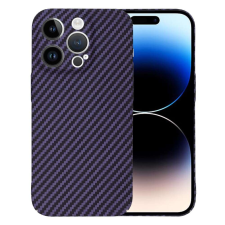 TECHSUIT Carbon Tok iPhone 14 Pro - Lila tok és táska
