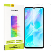 TECHSUIT - Clear Vision Glass - Huawei P30 Lite / P30 Lite New Edition - Átlátszó (KF2311880) mobiltelefon kellék
