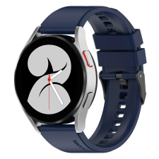 TECHSUIT Huawei Watch GT 2 / GT 2 Pro / GT 3 Pro / Xiaomi Watch S1 okosóra szíj, szilikon, sötétkék, Techsuit okosóra kellék