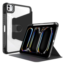 TECHSUIT IPad Pro 13 (2024) tok - Techsuit Crystal Vision - fekete tablet tok
