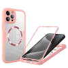 TECHSUIT iPhone 16 Plus tok + fólia - Techsuit ColorVerse 360 MagSafe - pink