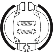 TECNIUM Robogó Organikus Fékbetétek - BA193 egyéb motorkerékpár alkatrész