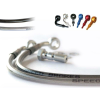 TECNIUM SPEEDBRAKES első fékcső rozsdamentes/alu banjo Yamaha XT660X