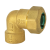 TECNOVIELLE KPE réz könyök, 25mmx3/4"B