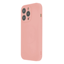 TectoShield Soft Touch MagSafe-kompatibilis tok iPhone 15 Pro Max - pasztel rózsaszín tok és táska