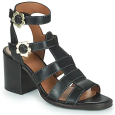Ted Baker Magas sarkú szandálok TABARIA Fekete 36