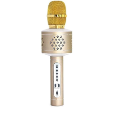 Teddies Bluetooth Karaoke Mikrofon - arany mikrofon