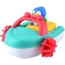 Teddies Loď s tučňákem fürdőszobai játék