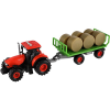 Teddies - Zetor vontatóval és bálákkal, lendkerekes