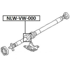 TEDGUM csapágy csuklós tengely hátsótengely,csapággyal autóalkatrész