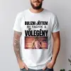 TeeInBlue Bulizni jöttem, én vagyok a vőlegény - póló legénybúcsúra névvel és képpel Fehér póló / fehér / 2XL