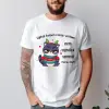 TeeInBlue Egész évben rossz voltam - őszinte póló Póló / fehér / L