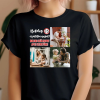 TeeInBlue Egyedi fényképes születésnapi póló 3 képpel táblás minta Fekete póló / fekete / XL