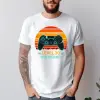 TeeInBlue Egyedi szülinapi gamer póló level unlocked Fehér póló / fehér / L