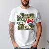 TeeInBlue Legjobb apa karácsonyi fényképes póló 4 képpel Póló / fehér / 2XL