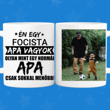 TeeInBlue Menő apa fényképes bögre egyedi jellemzéssel Bögre copy / FEHÉR / NEM bögrék, csészék