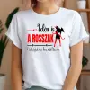 TeeInBlue Rosszak listájára kerültem vicces karácsonyi póló nőknek Póló / fehér / S