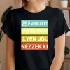 TeeInBlue Születésnapi póló egyedi évszámmal és választható háttérrel Fekete póló / fekete / 2XL