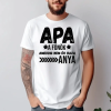 TeeInBlue Vicces apák napi póló - apa a főnök, ameddig nem ér haza anya Póló / fehér / M