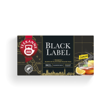  Teekanne Black Label Lemon fekete tea citrommal 20 db tea