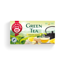 TEEKANNE Citrom ízesítésű zöld tea gyömbérrel tea
