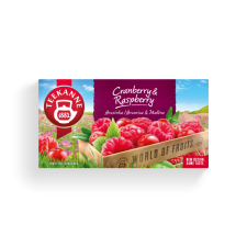 TEEKANNE cranberry raspberry gyümölcstea 20x2,25g tea