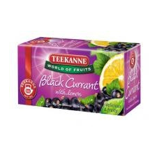 TEEKANNE feketeribizli tea citrommal 20x2,5g 50 g tea