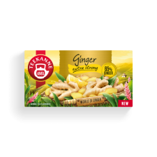 TEEKANNE Ginger Extra Strong - citrom ízű gyömbértea tea