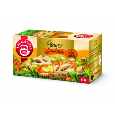 TEEKANNE Ginger  Sea Buckthorn - homoktövis ízű gyömbér tea - 20 filter 35g tea