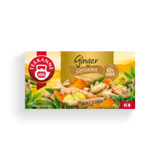 TEEKANNE Gyömbér-Kurkuma ízesítésű tea tea