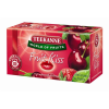 TEEKANNE Gyümölcstea, 20x2,5 g, TEEKANNE Fruit kiss, eper-meggy KHK321
