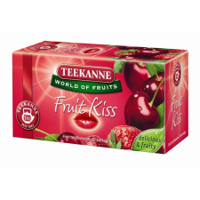 TEEKANNE Gyümölcstea, 20x2,5 g, TEEKANNE Fruit kiss, eper-meggy KHK321 tea