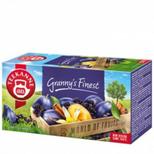 TEEKANNE Gyümölcstea, 20x2,5 g, TEEKANNE "Granny Finest", szilvás-fahéjas tea