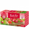 TEEKANNE Gyümölcstea, 20x2,5 g, TEEKANNE "Fruit kiss", eper-meggy