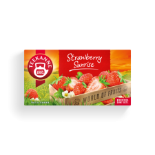 TEEKANNE strawberry sunrise gyümölcstea 20x2,5g tea