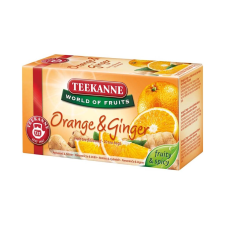  Teekanne World of Fruits narancs és gyömbér ízesítésű gyümölcstea keverék 20 filter 45g 20x2,25g tea