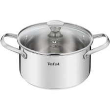 Tefal B9214474 Cook Eat Lábas + fedő 20 cm rozsdamentes acél edény