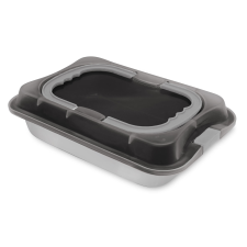 Tefal BH/8640 Aspen Collection Tepsi fedővel 24.5x36.5x6cm Szürke edény